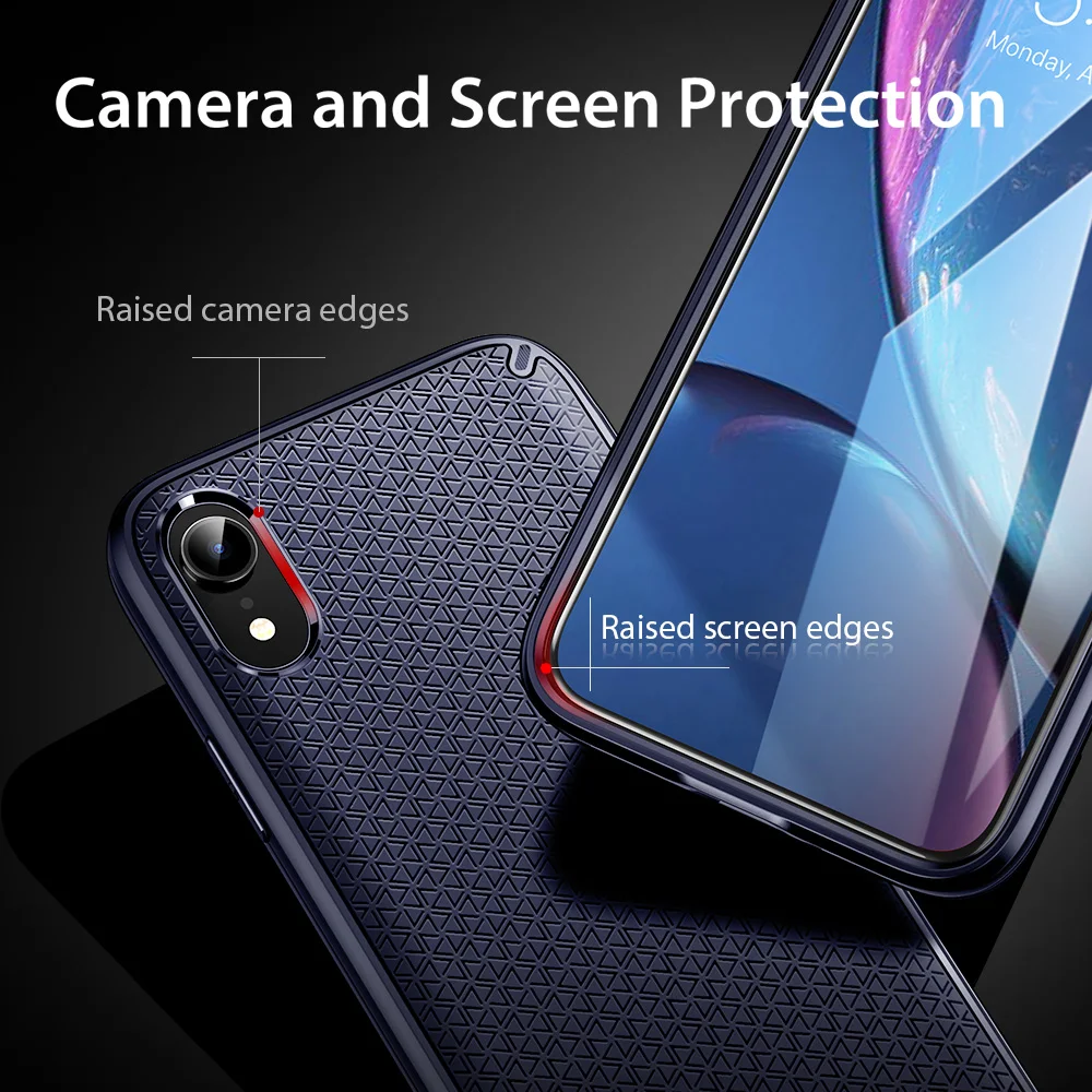 Чехол ESR для iPhone X XS XR XS Max, чехол Kikko с гибким и надежным захватом, дизайн, защита воздуха, угловая, надежная ручка для iPhone