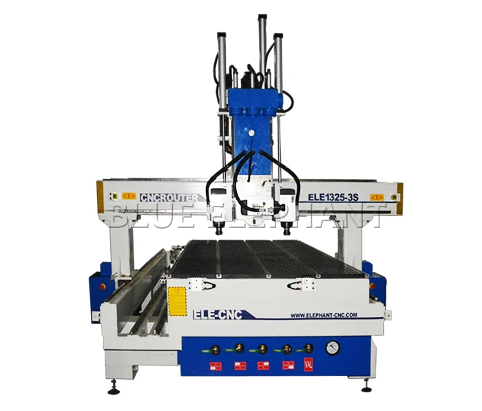 Синий слон ELE 1325 Шаньдун мульти головка Cnc основная дверь резьба по дереву дизайн