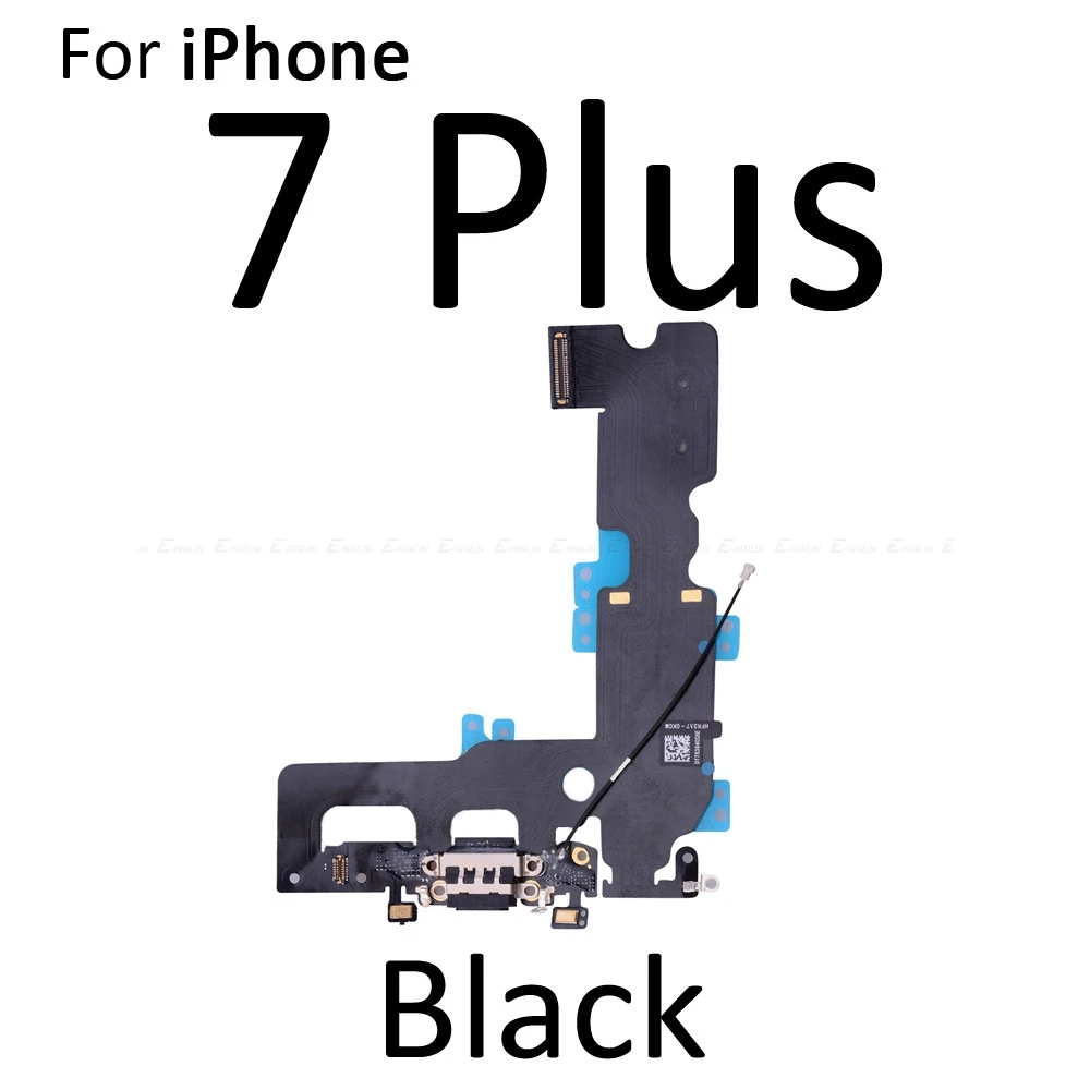 Высокое качество зарядки гибкий кабель для iPhone 7 8 Plus X USB зарядное устройство Порт док-станции с микрофоном гибкий кабель