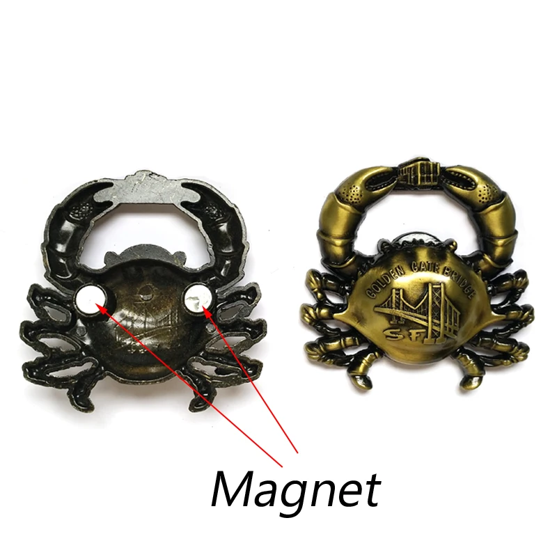 Металлическая магнитная наклейка на холодильник сувенир для дома и кухни