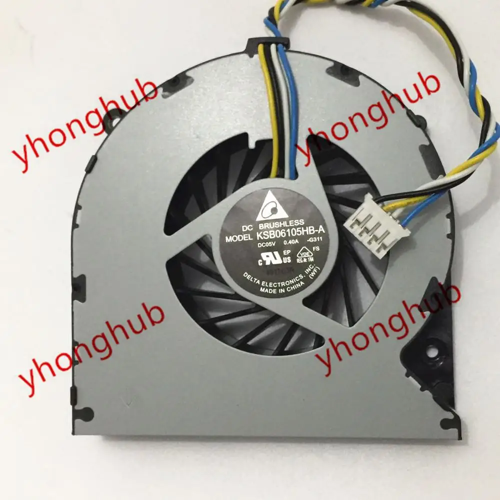 Delta Electronics KSB06105HB A G311 Matrimaxmini DC 5V 0.40A 4 проводной Сервер вентилятор охлаждения