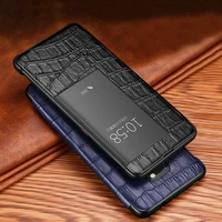 genuine leather case for huawei mate 20 pro intelligent case cover window view coque for huawei mate 20 case