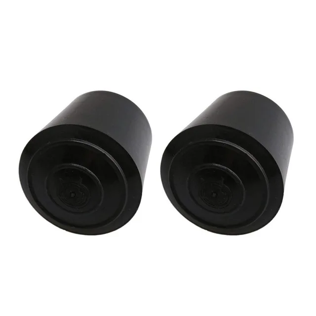 18mm Inner 12 шт 10-35 мм внутренний диаметр черный круглый мебельный стул стол ноги резиновые чехлы напольные протекторы крышка - Цвет: 18mm Inner