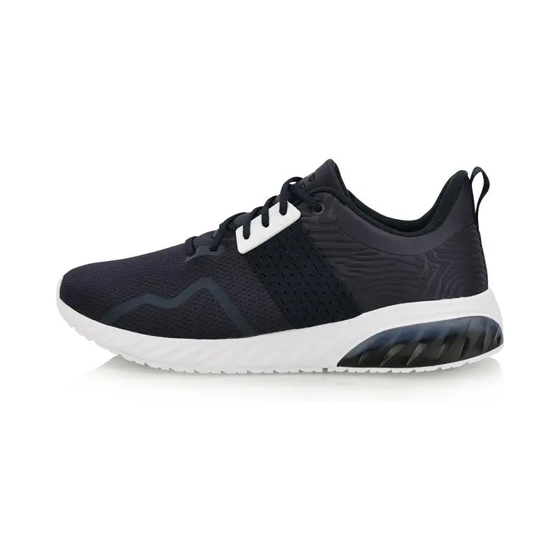 Li-Ning/мужские гелевые глянцевые прогулочные туфли, износостойкие, Нескользящие, на подкладе, спортивная обувь для фитнеса, классические кроссовки AGCN071 SJAS18 - Цвет: AGCN071-2H