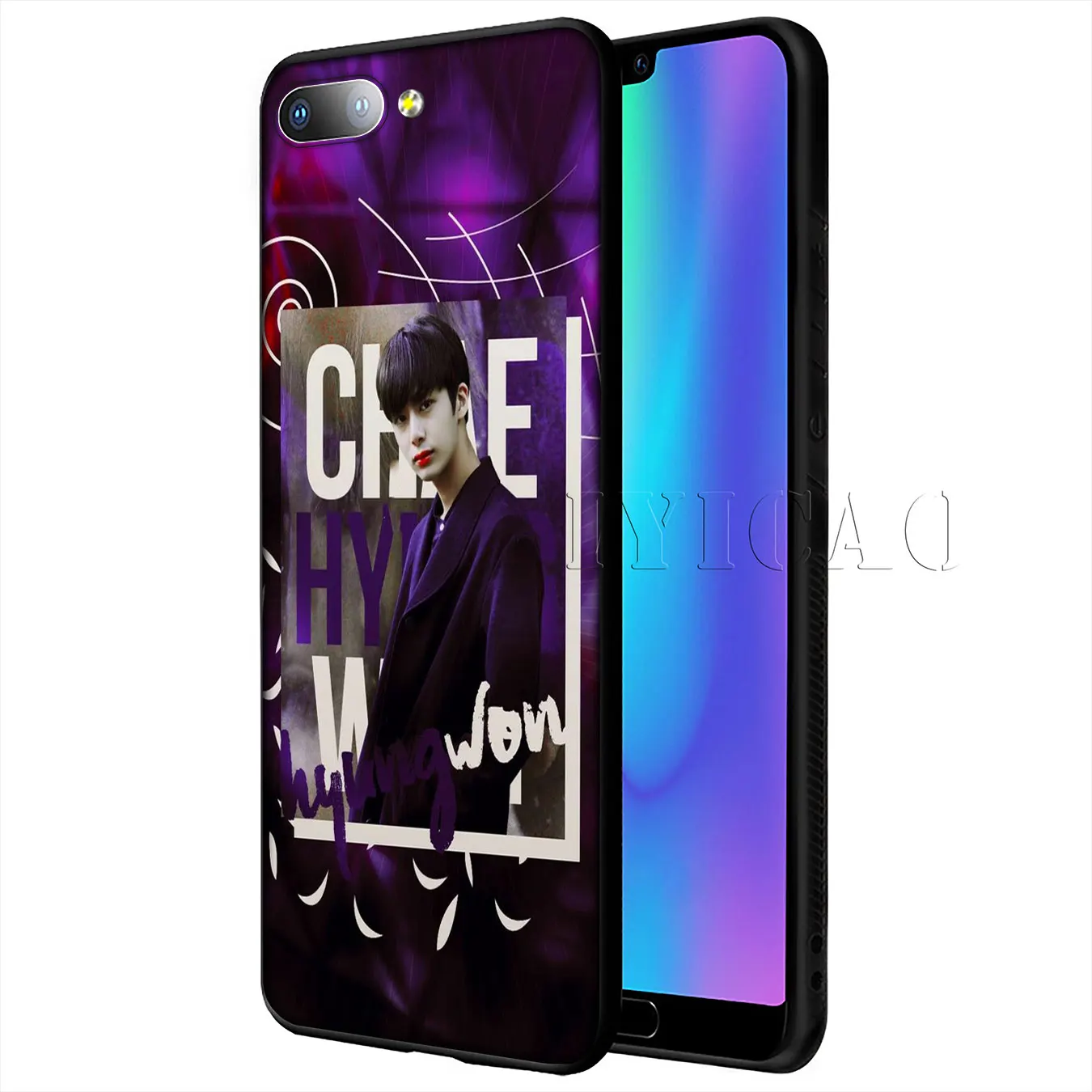 IYICAO Monsta X KPOP Boy Group Лучший Мягкий силиконовый чехол для Huawei Y9 Y7 Y6 Prime 2019 Honor 20 8C 8X 8 9 9X 10