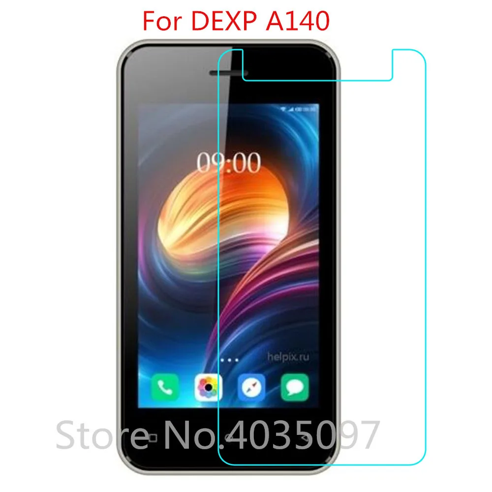2.5D 9H закаленное стекло для DEXP A140 на телефон защитная пленка стекло|Защитные
