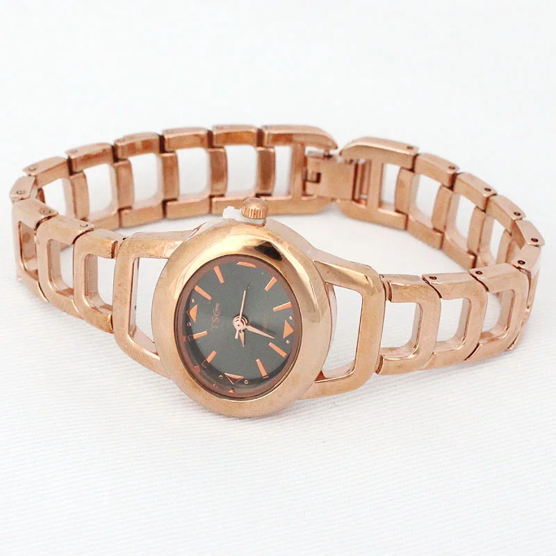 Часы наручные женские серебристые с ремешком из нержавеющей стали 4 цвета|wristwatch