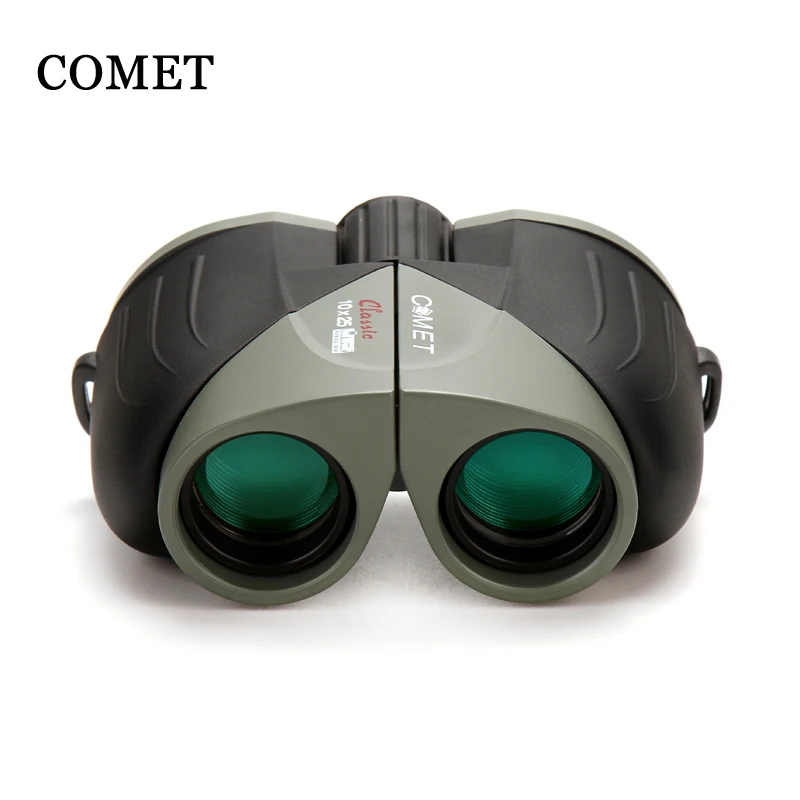 Comet 10X25 HD широкоугольный оптический бинокль 100% компактный высокооптический