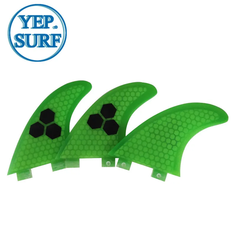 

Surfboard Fibreglass Fin FCS G3 Fin Honeycomb Surf Fin G3 Quilhas Surf FCS Fin BLUE 3 colors black logo