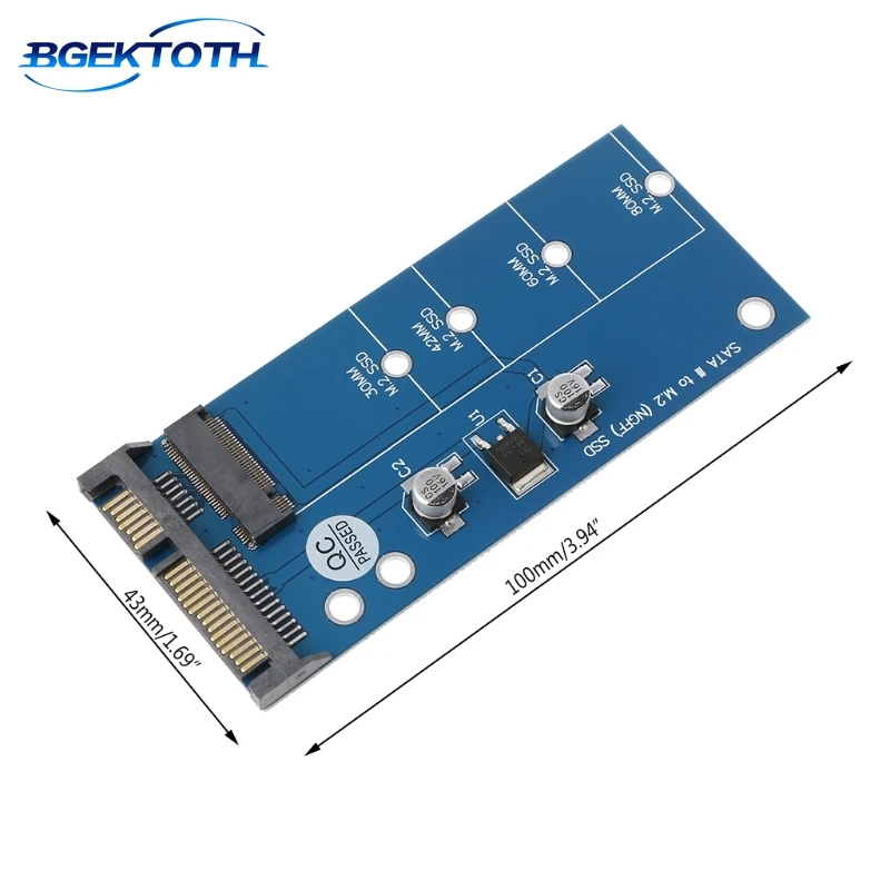 M2 NGFF SSD SATA3 SSD для SATA карты расширения адаптер SATA для NGFF конвертер Feb5