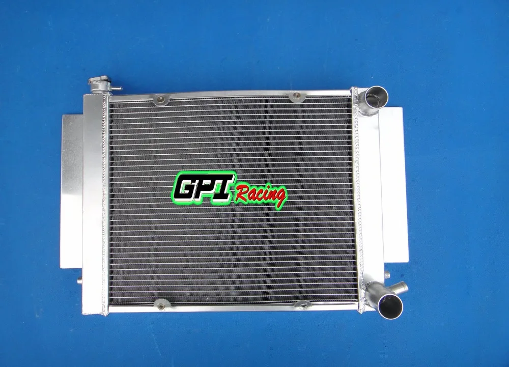 Алюминий радиатор костюм для Mazda RX2 RX3 Rx4 rx5 RX7 с Нагреватель трубы | Автомобили и