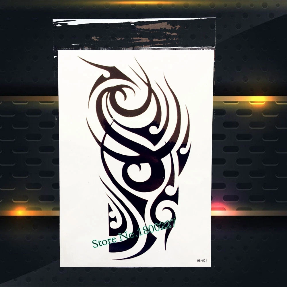 Ярко синего цвета акварель найклеки татуировки с котами Стикеры для Для мужчин