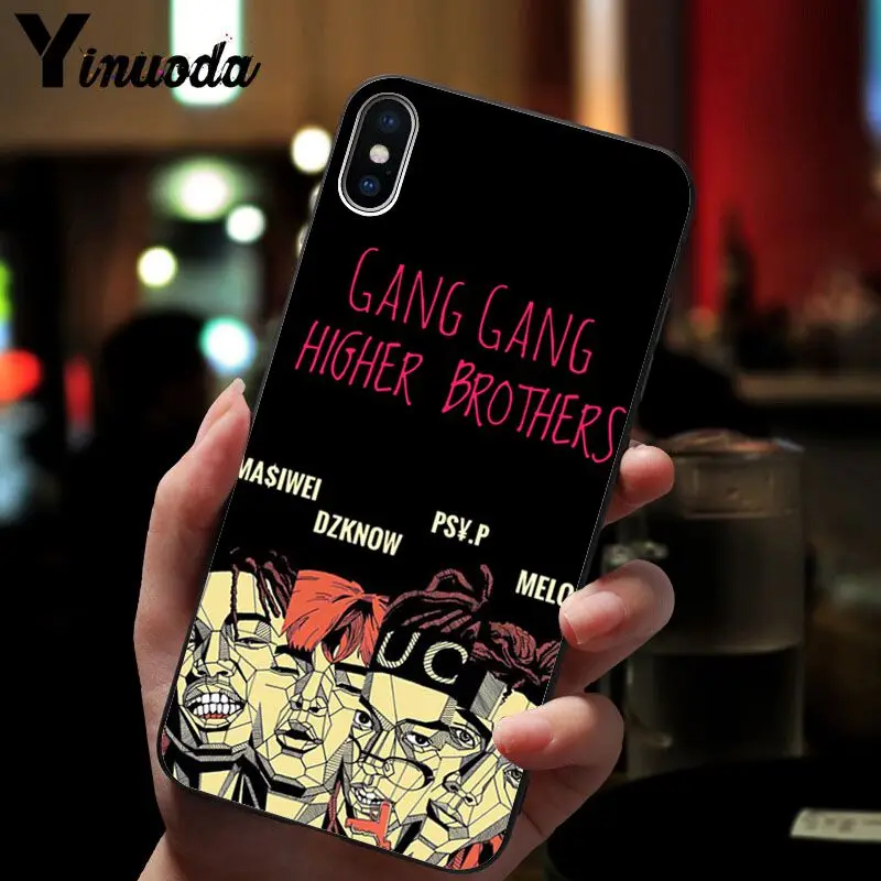 11pro MAX higher brother rich chigga 88rising мягкий резиновый черный чехол для телефона iPhone 8 7 6 6S Plus 5