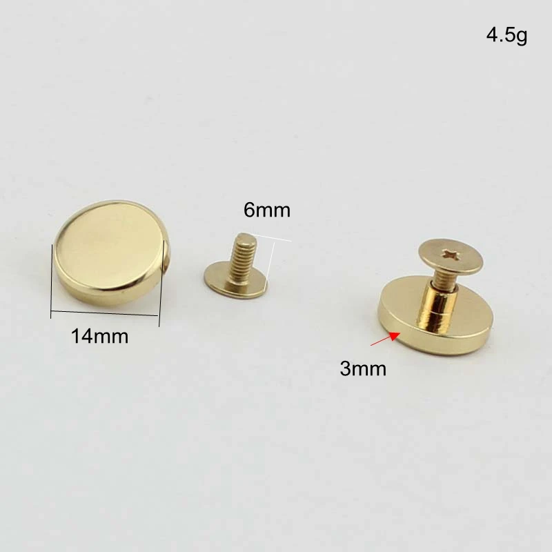 50 шт. металлические заклепки 14 х3 мм|hardware for bags|for bagmetal hardware bags |