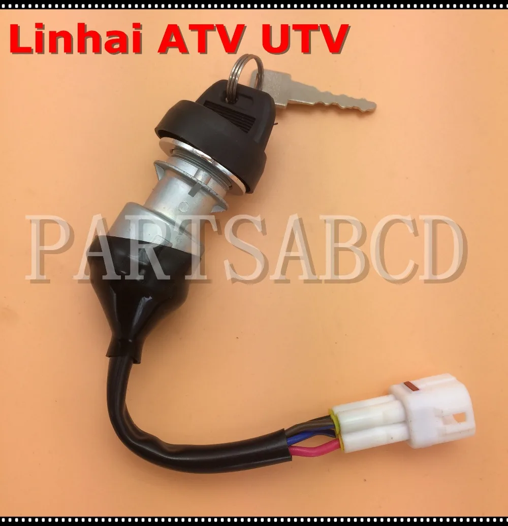 Linhai 250CC 260CC 300CC ATV Quad UTV ключ зажигания запчасти|300cc atv|atv quadatv parts |