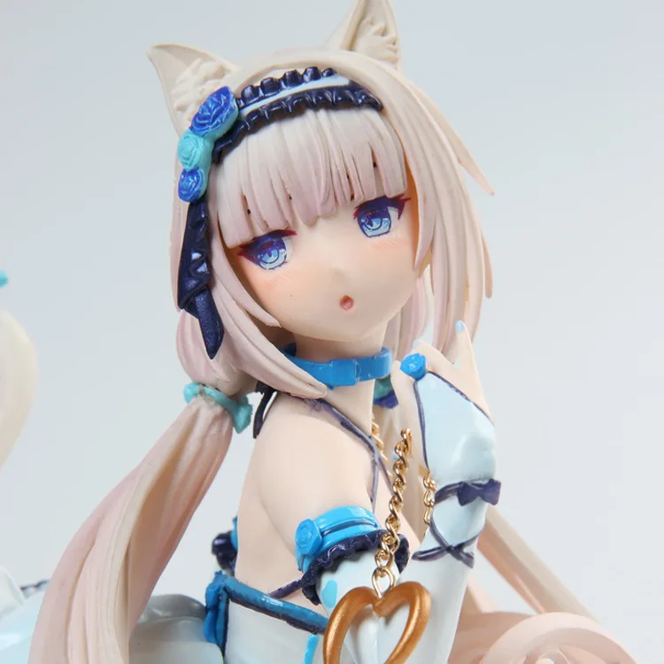 Япония Galgame NEKOPARA ванили Banira кошачьими ушками милые фигурка сексуальной девушки