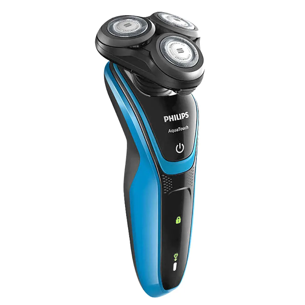 Philips AquaTouch для сухой и влажной уборки электробритва S5050 поворотный 3 головы Для