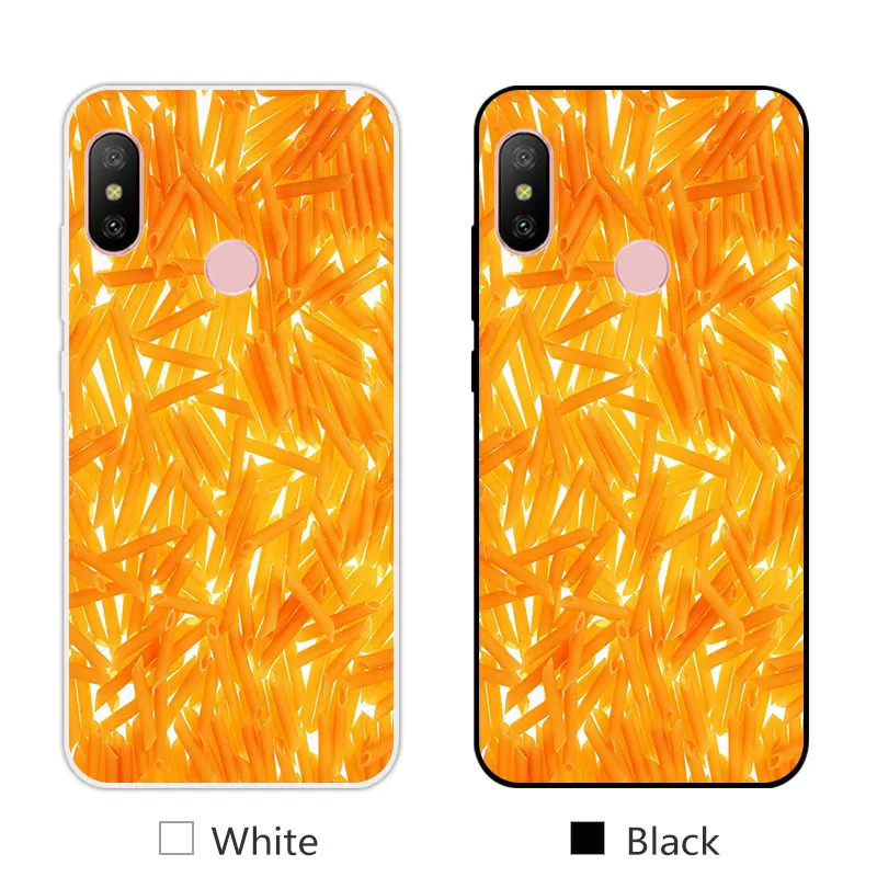 Чехол для телефона Xiaomi Redmi 6 Pro мягкий силиконовый черный матовый чехол из ТПУ