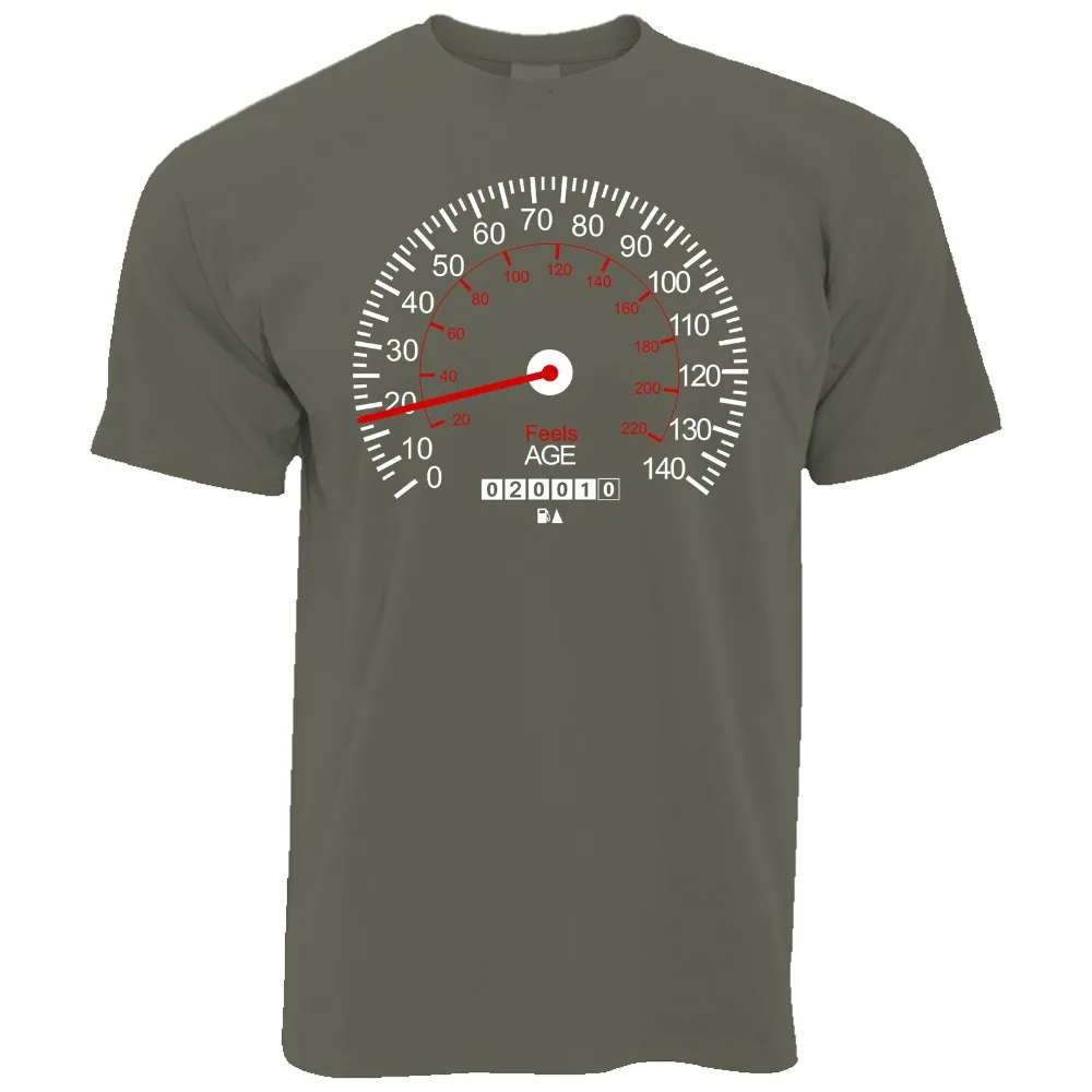 

Legends Are Born In 2001 18Th Birthday T Shirt Car Speedometer Gift Speedo Motor Racing Sport 2019 Fashion Cotton Custom T Shirt