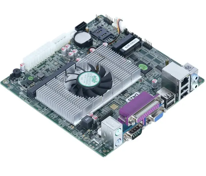 Новая оригинальная материнская плата Mini-ITX для Intel D425 cpu IPC SBC Встроенная Материнская плата с 2* COM 1* LAN LPT PS/2 для POS ATX power