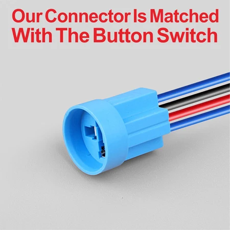 4 Pins Socket LANBOO мгновенный или фиксационный 12 мм с подсветкой кнопочный мини-металлический переключатель - Цвет: 4 Pins Socket