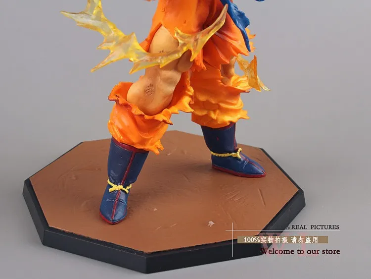 Новое поступление Аниме Dragon Ball Z Super Saiyan Son Goku ПВХ фигурка коллекционная игрушка