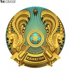Три мишки WCS234 #14x14,5 см герб Казахстана автомобильные наклейки Красочные автомобильные наклейки Авто Автомобильные отличительные знаки