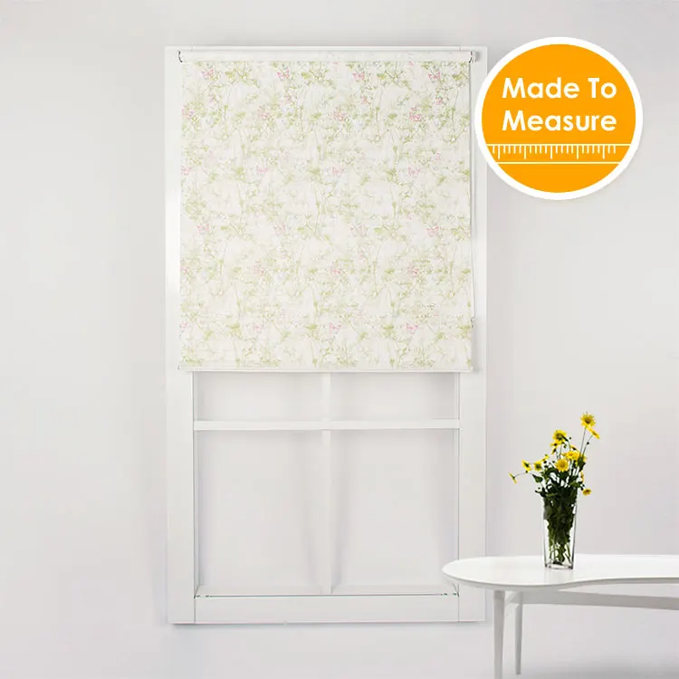 SCHRLING цифровой рулонные жалюзи с принтом деревьев бабочек рольставни живопись