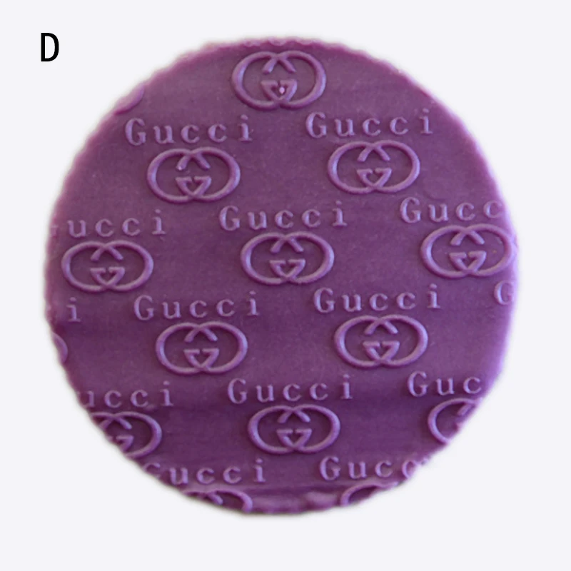 5 видов акриловое мини-скалка для помадки торт Скалка с пресс-узором Для Выпечки