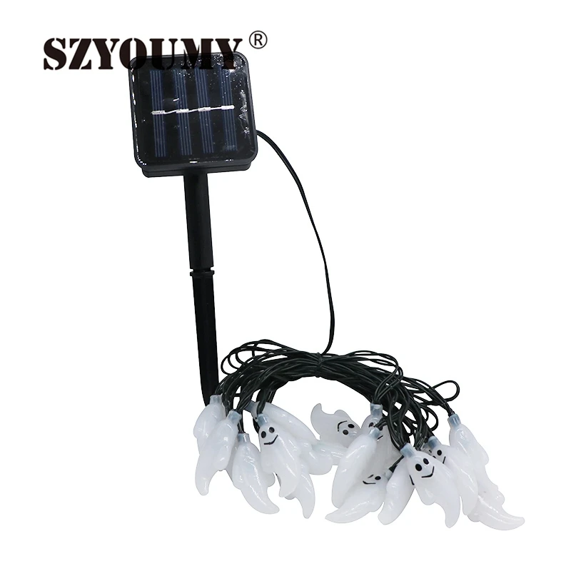 SZYOUMY Солнечный уличный светильник s 20 Led привидение Солнечная лампа для сада патио
