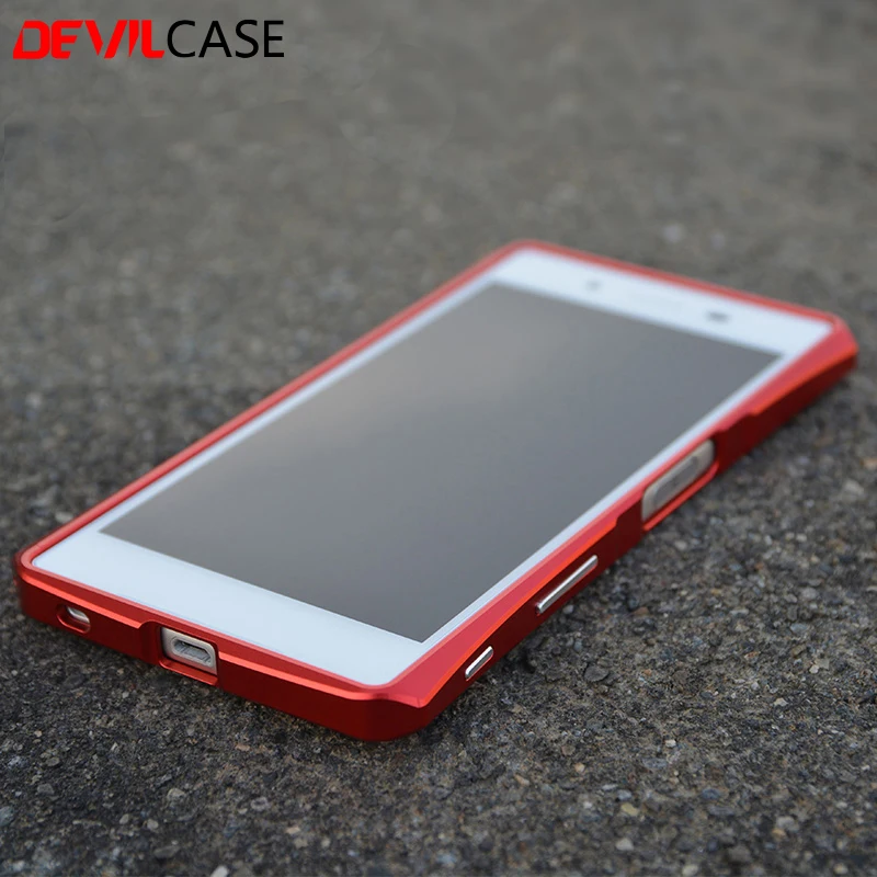 DEVILCASE для SONY XPERIA Z5 Алюминиевый металлический бампер рамка E6603 E6633 E6653 E6683 5 2 дюйма