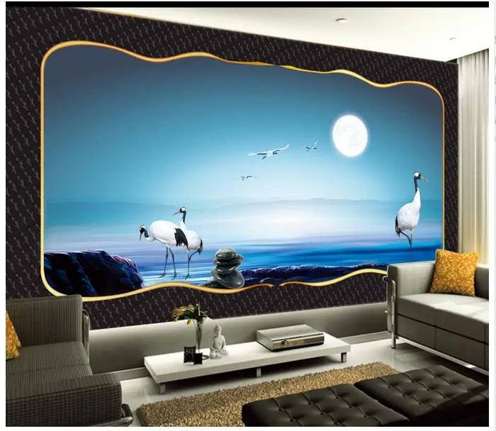 3D настенные фрески обои на заказ Мечтательный фейрилэнд Фейсян ТВ фон бумага для домашнего декора.