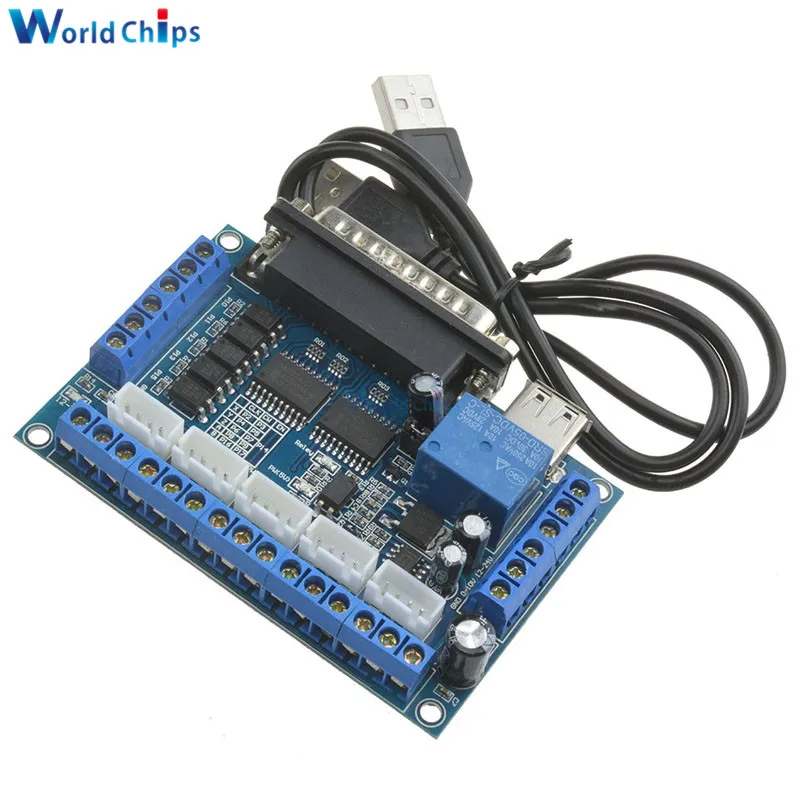 MACH3 гравировальный станок 5 осевой модуль с ЧПУ разделительная плата оптическим