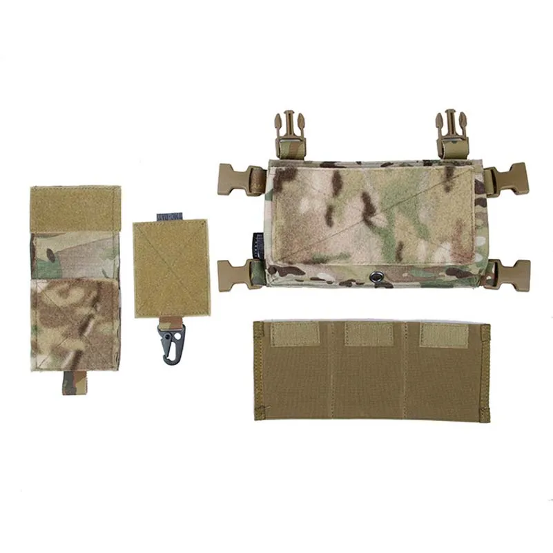 

TMC Hunting Multicam MC MCR Front Set for Tactical Vest SS Chest Rig Chest Hanging