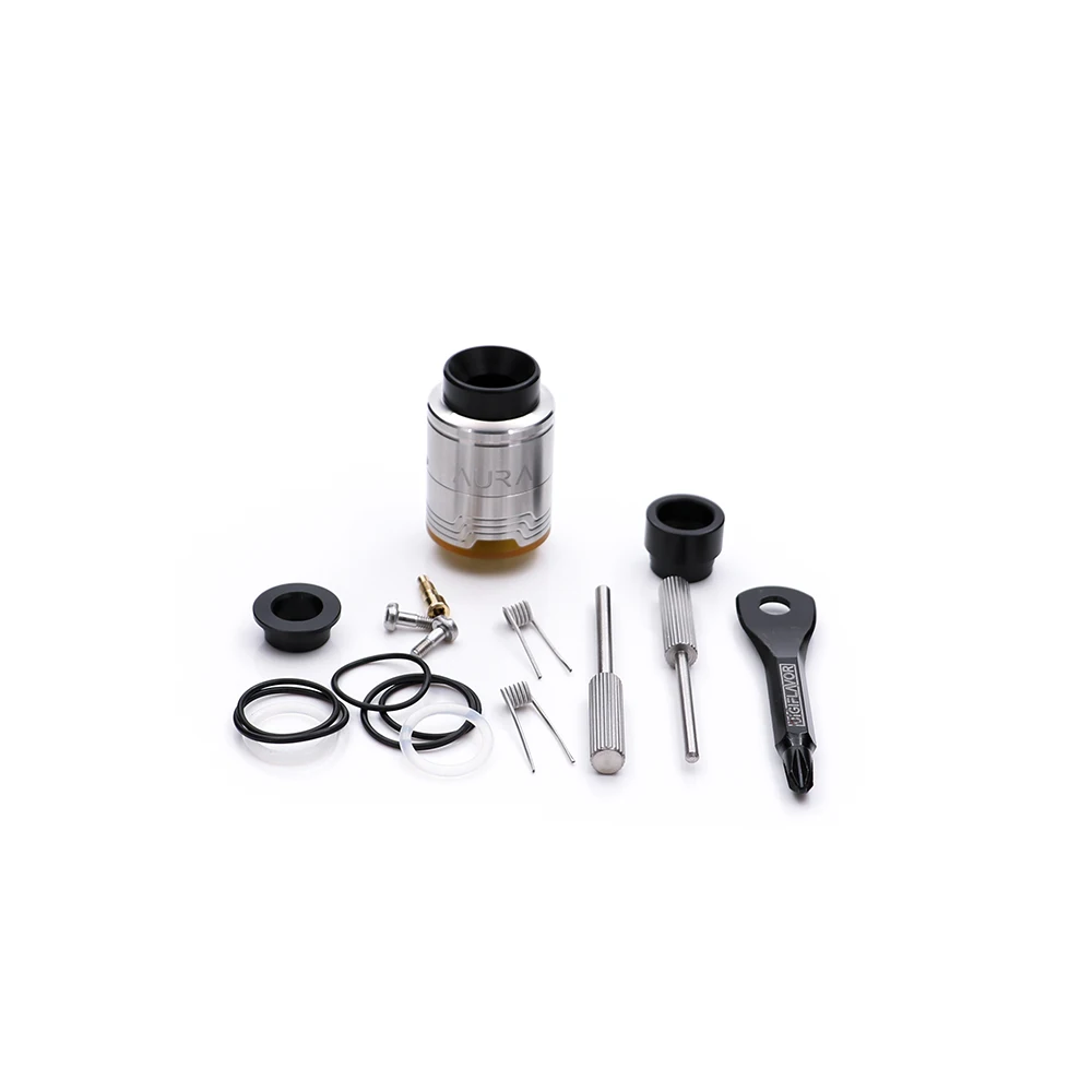 2 шт./лот Digiflavor Aura RDA бак с шаговым зажимом сборка колода BF и обычный разъем