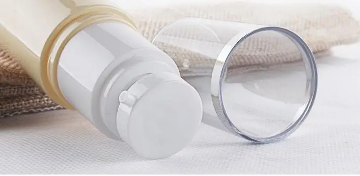 Пластиковая высококлассная пустая Вакуумная бутылка-диспенсер без воздуха для