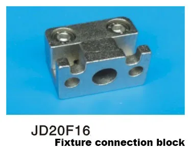1615Connector Робот аксессуары глинозема 1615D/S-L одиночный и двойной зажим движения 2015D/S-L зажимное приспособление воды соединительный блок - Цвет: 1615Connector