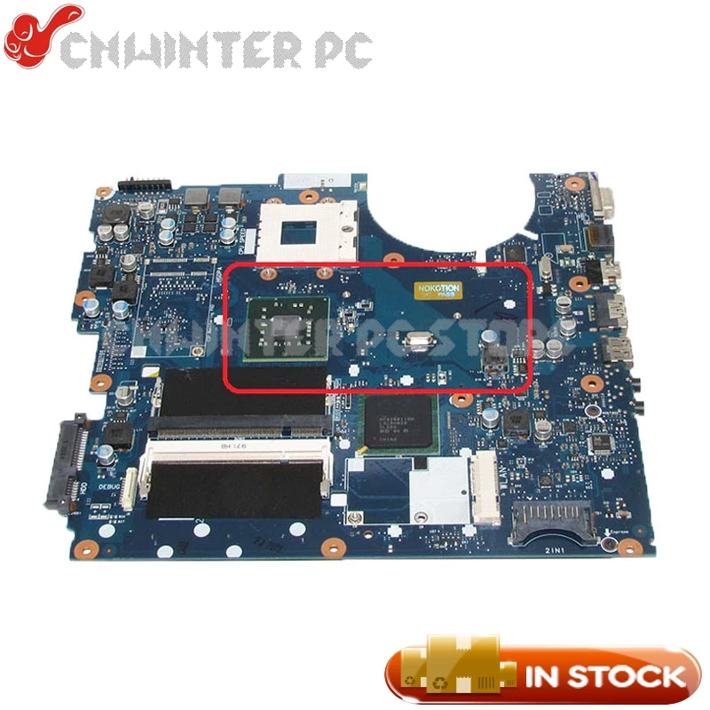 Материнская плата NOKOTION для Samsung NP R522 R520 материнская ноутбука разъем 478 DDR2