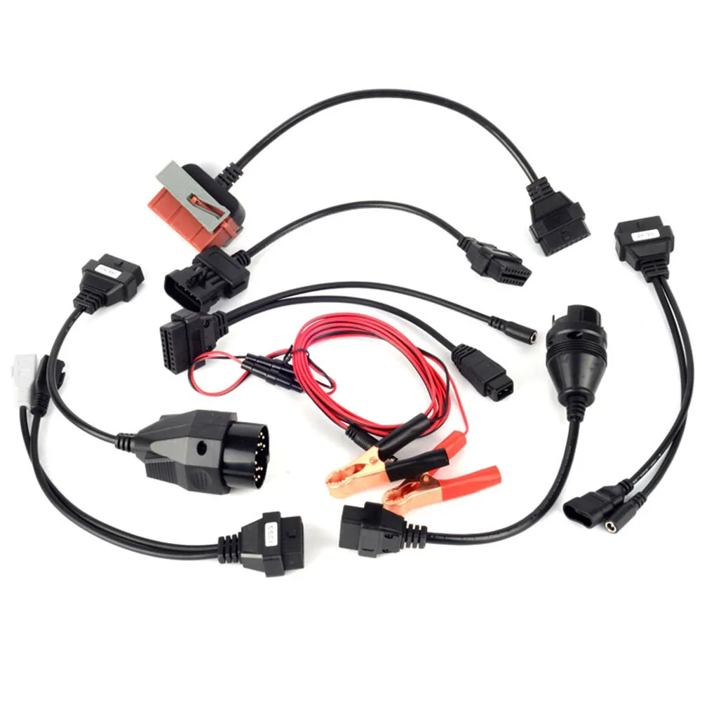 Автомобильный адаптер автомобильный кабель Obd2 Полный комплект 8 шт.
