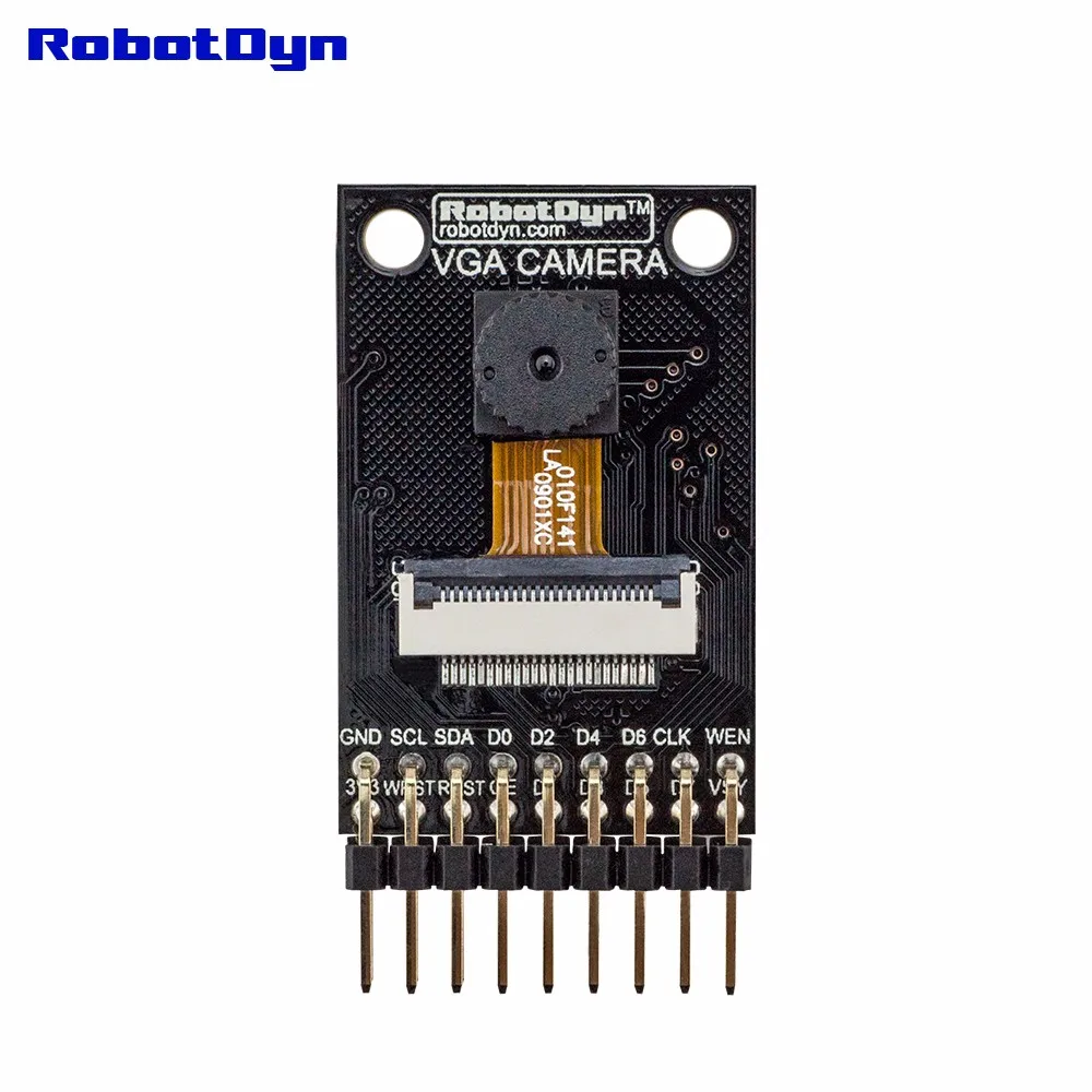OV7670 VGA камера+ FIFO буфер AL422B модуль, 640x480 0.3MP CMOS, iec