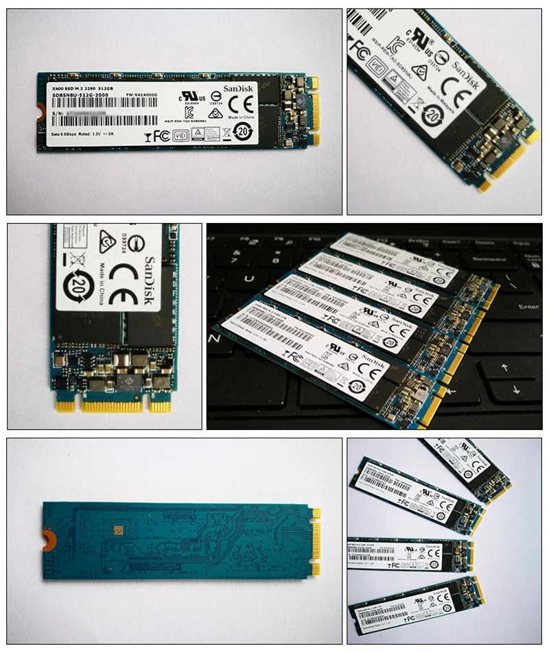 SanDisk X400 SSD m2 128 ГБ 256 ГБ 512 ГБ 1 т Внутренний твердотельный диск M.2 2280 флеш-накопитель msata hdd для настольного ноутбука