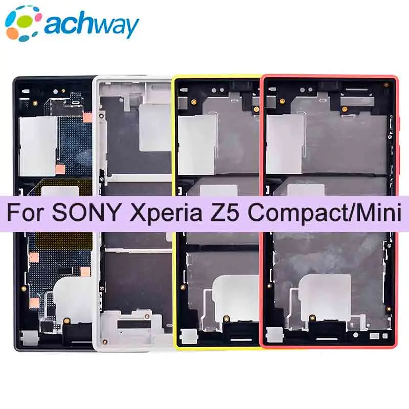 Для Sony Xperia Z5 Compact средняя рамка шасси пластина E5803 E5823 Замена для рамка|middle