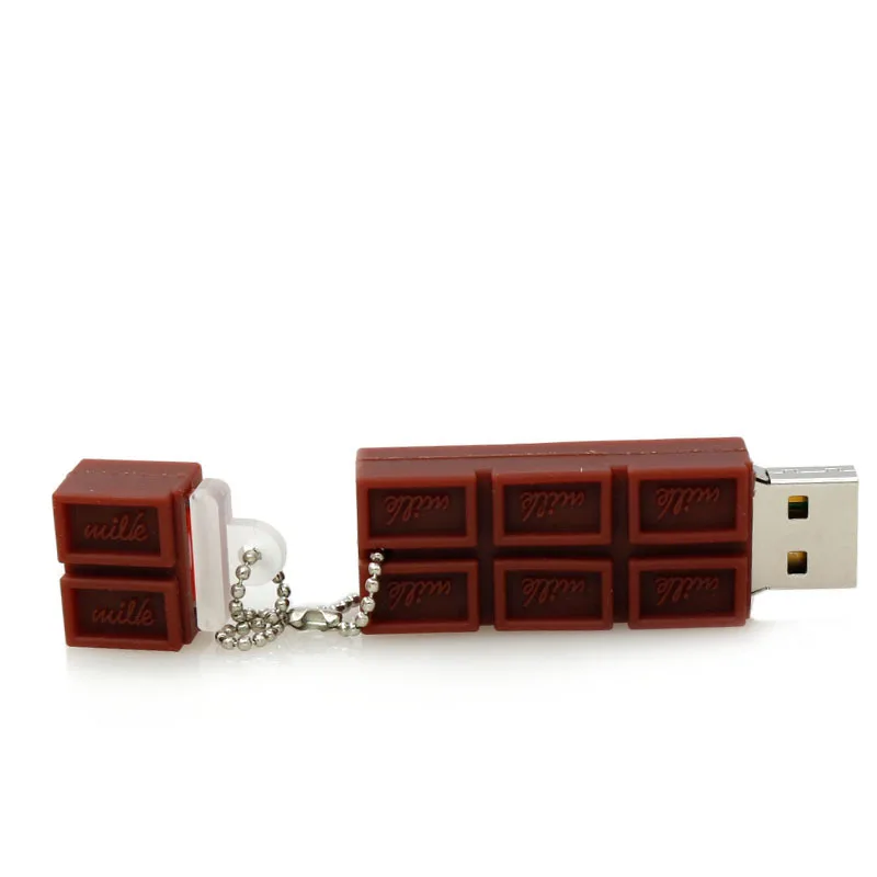 4 ГБ usb флеш-накопитель 8 16 32 симпатичный шоколадный флеш-диск 2 0 с мультяшным