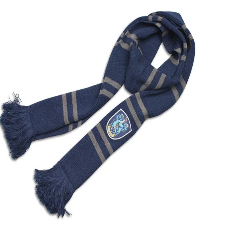 scarf 15 Гермиона шарф для косплея Слизерин Hufflepuff Гриффиндор шарф шарфы для мужчин и женщин перчатки носки - Цвет: scarf 15