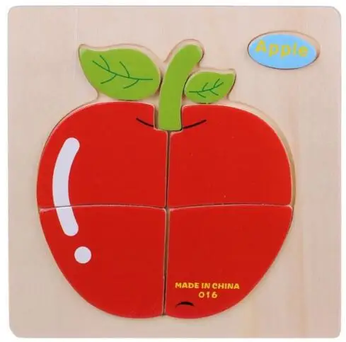 Wood Toys Привлекательный мультфильм деревянные игрушки-головоломки паззлы для детей детская головоломка обучения Образование деревянные игрушки головоломки развивающие игрушки пазлы для детей бизиборд головоломка для взрослых - Цвет: Wood Toys
