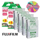 Пленки Fujifilm Instax Mini, 40 шт., белая фотобумага для Fujifilm Instax Mini 9, Instax Mini 11, 8, 50s 90, 70, SP-1, камера + подарок