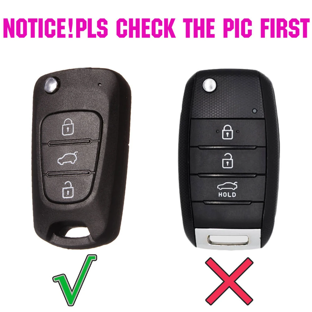 Новый стиль 3 кнопочный силиконовый чехол для ключа с дистанционным управлением