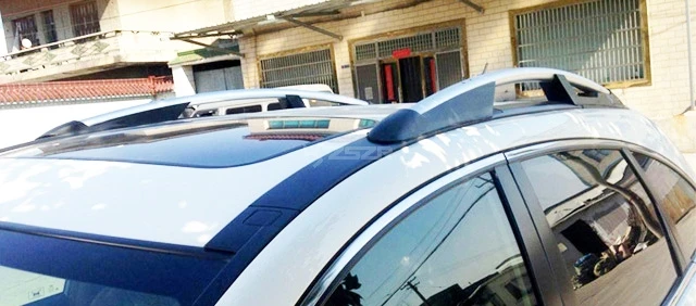 Высококачественные алюминиевые багажники на крышу и коробки рельсовые стержни