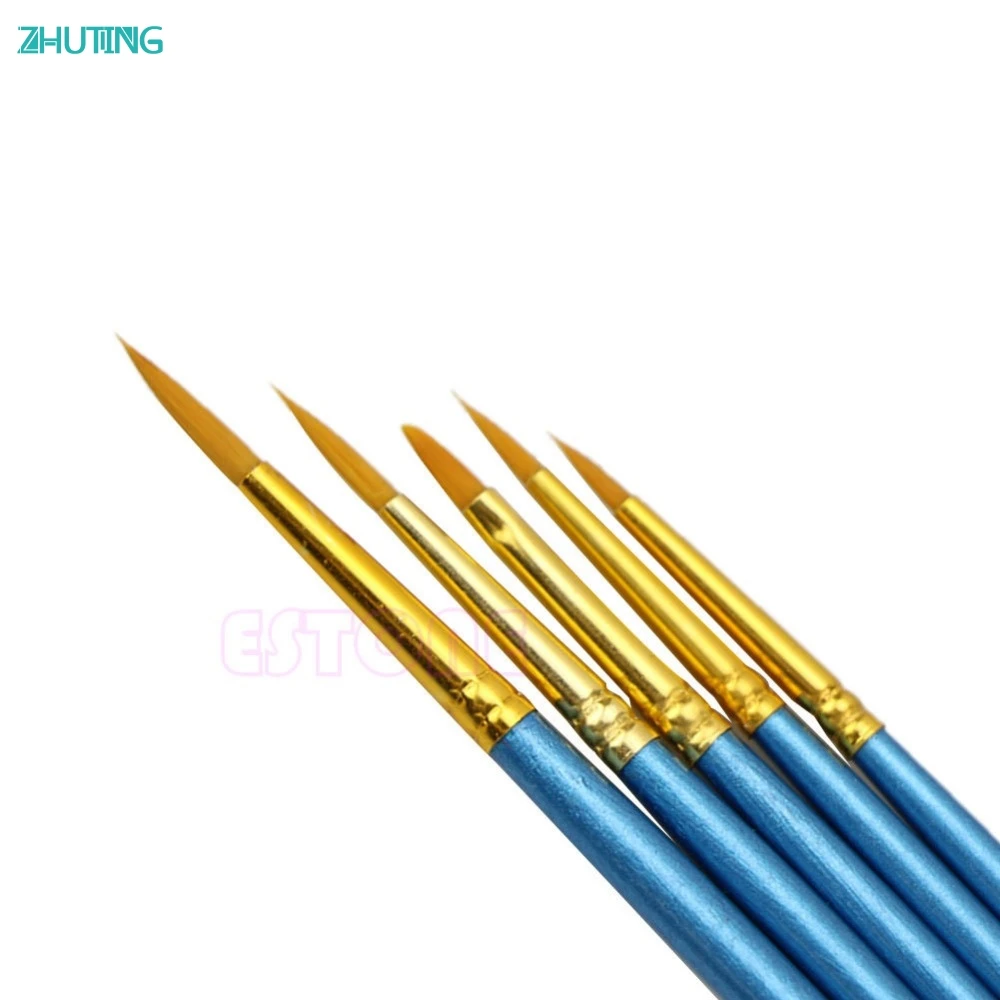 Набор кистей для рисования 10 шт. | Канцтовары офиса и дома