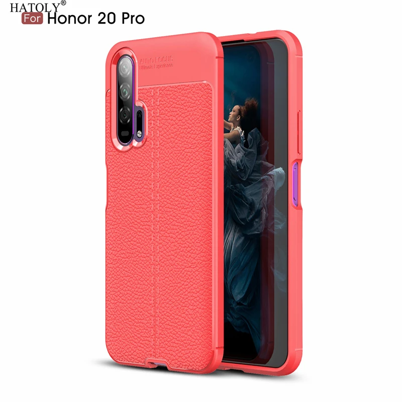 Чехол HATOLY для Huawei Honor 20 чехол из искусственной кожи с защитой от грязи мягкий
